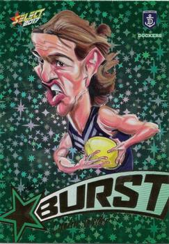 2017 Select Footy Stars - Starburst Caricatures #SB24 Lachie Weller Front